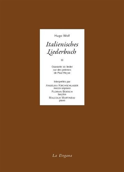 Italienisches Liederbuch (+CD) 46 lieder sur des poèmes de Paul Heyse