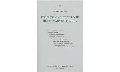 Italo Calvino et le livre des romans suspendus - "si par une nuit d'hiver un voyageur"