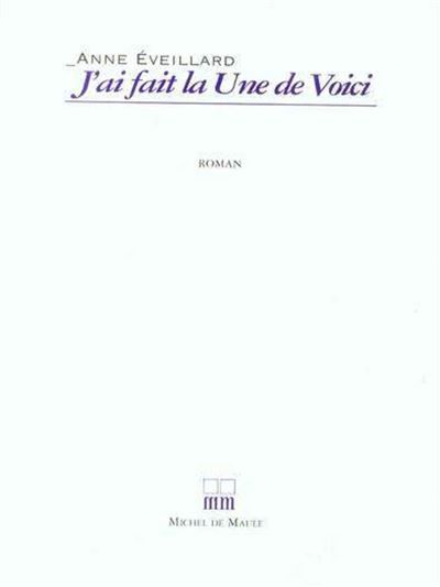 J'ai fait la une de voici!