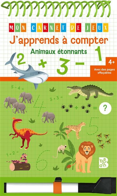 J'apprends à compter - Animaux étonnants