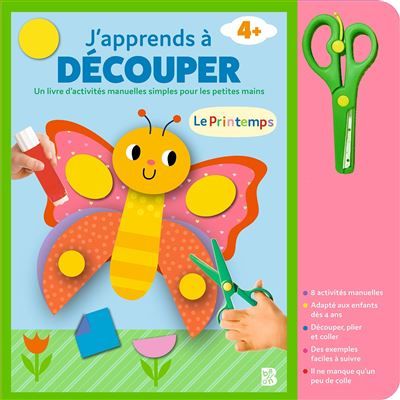 J'apprends à découper - Le printemps