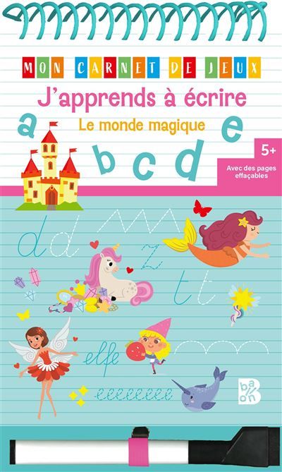 J'apprends à écrire - Le monde magique