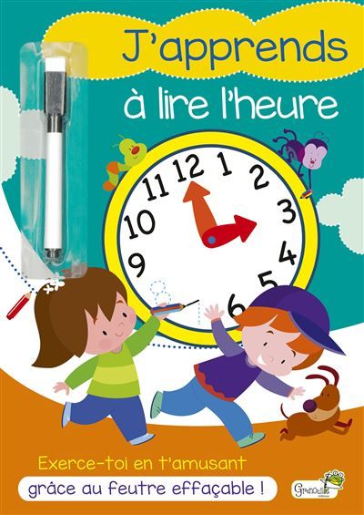 J'apprends à lire l'heure -