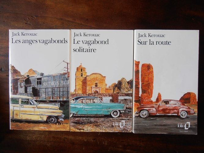 Jack Kerouac Coffret en 3 volumes : Les Anges vagabonds ; Sur la route ; Le Vagabond solitaire