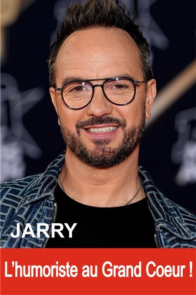 Couverture de Jarry - L'humoriste au Grand Coeur ! par Claire Lescure