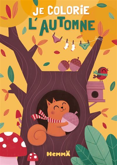 Je colorie L'automne -  Madame Barbe