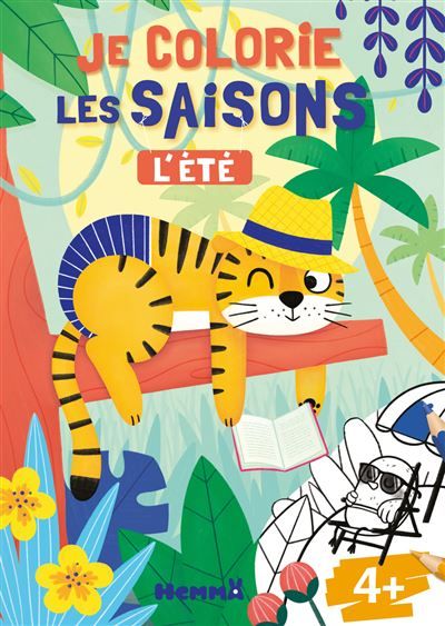 Je colorie les saisons - L'été -  Madame Barbe
