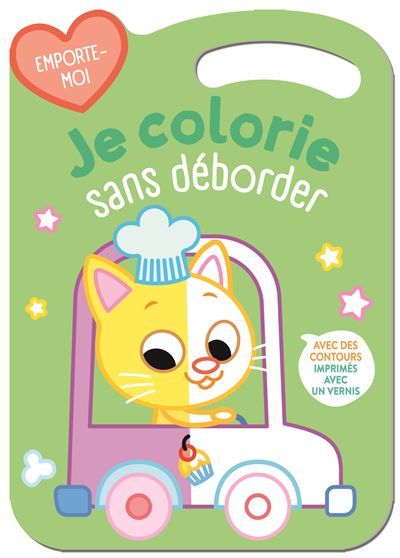 Je colorie sans déborder - la voiture
