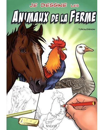 Je dessine des animaux de la ferme