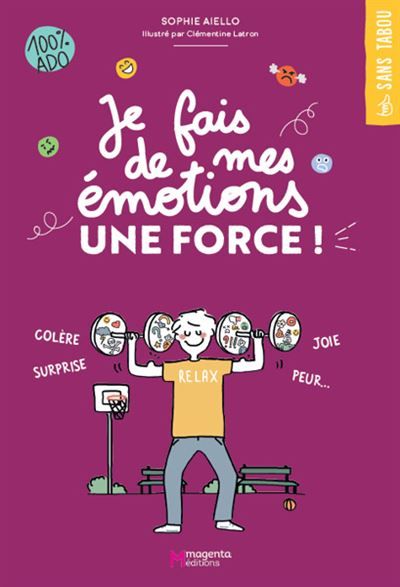 Je fais de mes émotions une force ! Colère, joie, surprise, peur...