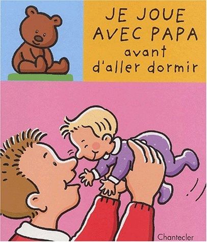 Je joue avec papa avant d'aller dormir