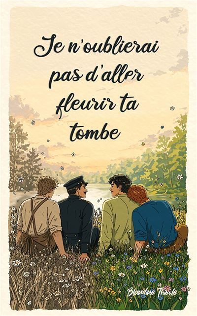 Couverture de Je n'oublierai pas d'aller fleurir ta tombe par Blandine Thieule