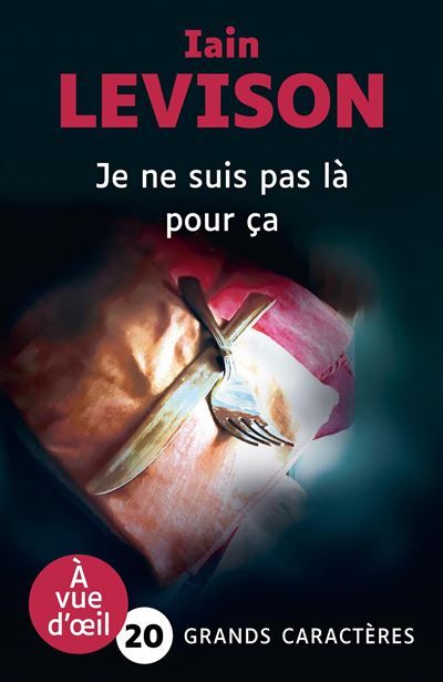 Je ne suis pas la pour ca Grands caractères, édition accessible pour les malvoyants