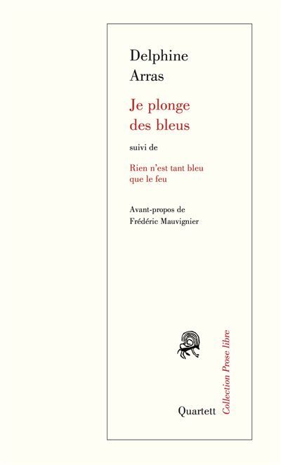 Je plonge des bleus Poésie 2025