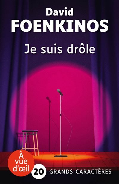 Je suis drole Grands caractères, édition accessible pour les malvoyants