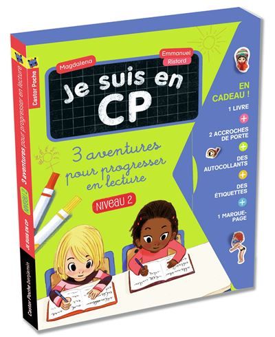 Je suis en CP - Coffret niveau 2 : 3 aventures pour progresser en lecture 3 aventures pour progresser en lecture, niveau 2