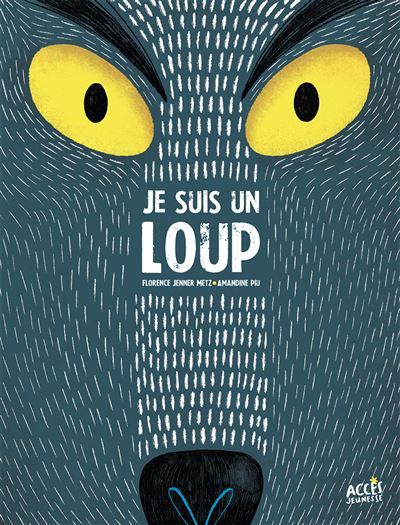 Je suis un loup Avec un QR code pour écouter et télécharger la version sonore