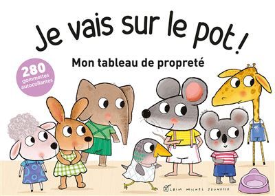 Couverture de Je vais sur le pot ! Mon tableau de propreté Petite Souris par Guido Van Genechten