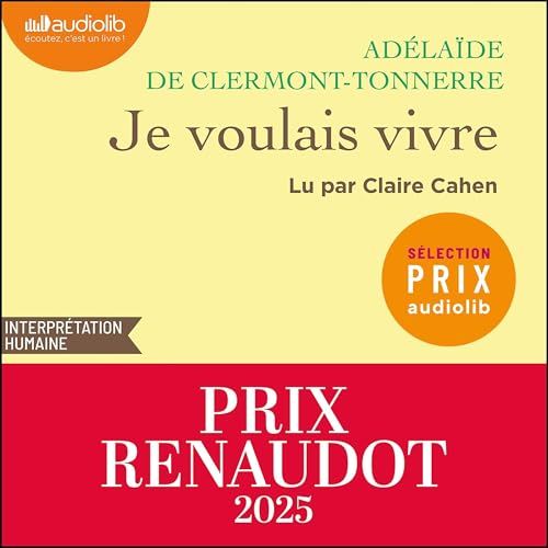 Je voulais vivre: Milady n'est pas une femme qui pleure... Elle est de celles qui se vengent