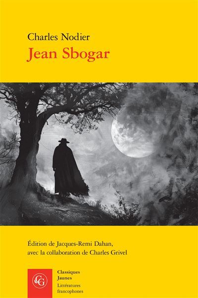 Couverture de Jean Sbogar par Charles Nodier