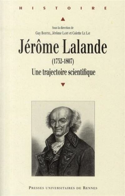 Jerome lalande Une trajectoire scientifique