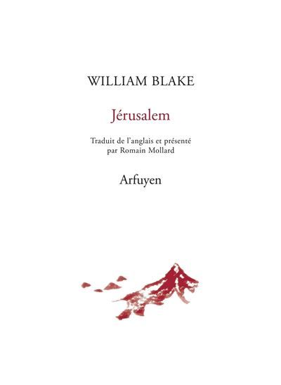 Jérusalem L'émanation du géant Albion