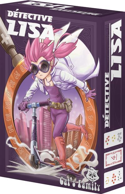 Jeu de cartes Détective Lisa