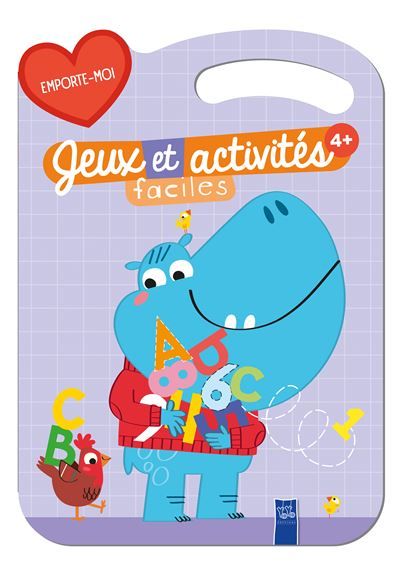 Jeux et activités faciles 4+ - Hippopotame
