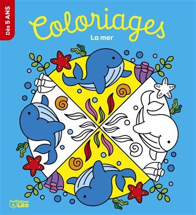 Jolis mandalas la mer