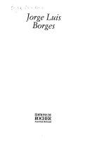 Couverture de Jorge Luis Borges [ par Jacques Chancel