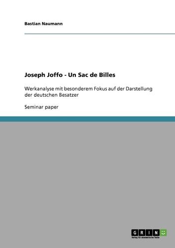 Joseph Joffo - Un Sac de Billes