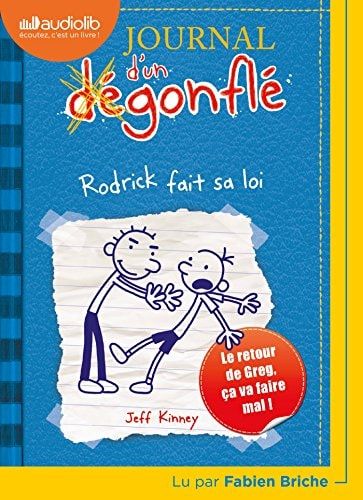 Journal d'un dégonflé 2 - Rodrick fait sa loi: Livre audio 1 CD MP3