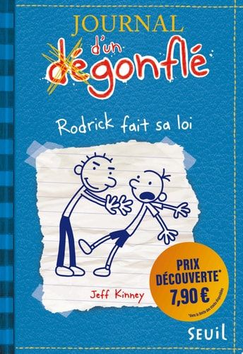 Journal d'un dégonflé - Rodrick fait sa loi Journal d'un dégonflé, tome 2 - Prix découverte