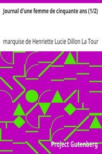 Journal d'une femme de cinquante ans (1/2)