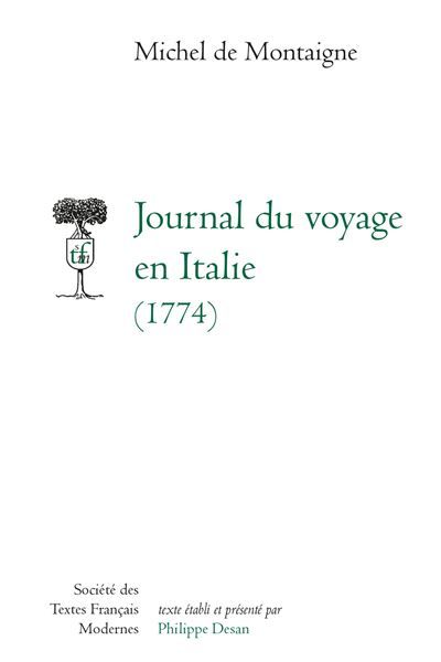 Journal du voyage en Italie (1774)