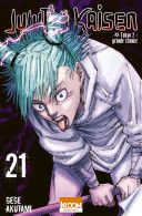 Couverture de Jujutsu Kaisen T21 par Gege Akutami