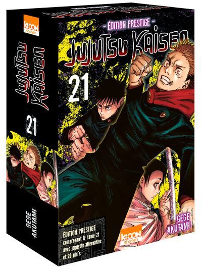 Jujutsu Kaisen T21 - Édition prestige Inclus 20 pins