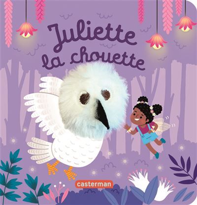 Juliette la chouette Livre marionnette pour bébé - dès 3 mois