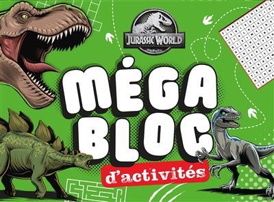 Jurassic - Méga bloc d'activités