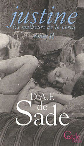 Couverture de Justine les malheurs de la vertu par Marquis de Sade