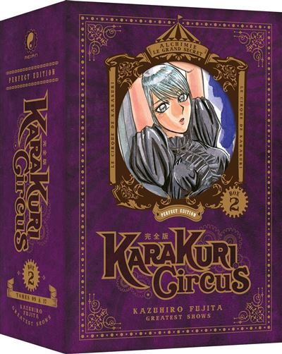 Karakuri Circus - Perfect Edition - Partie 2 - Coffret Collector (tomes 9 à 17)