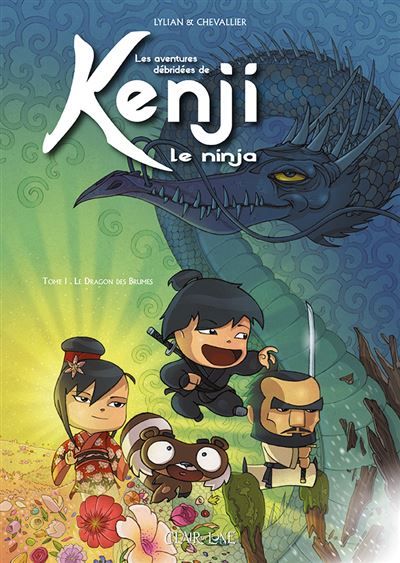 Kenji le ninja T1 GF - Le dragon des brumes Coffret, Tomes 1 à 4