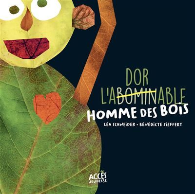 L'abominable homme des bois Avec un QR code pour écouter la lecture de l’album