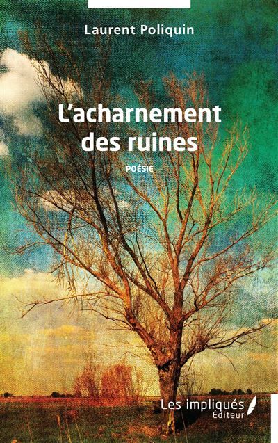 L'acharnement des ruines Poésie