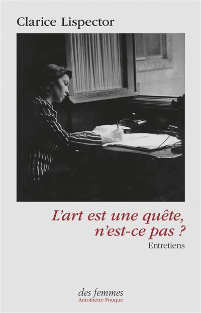 L'art est une quête, n'est-ce pas ? Entretiens