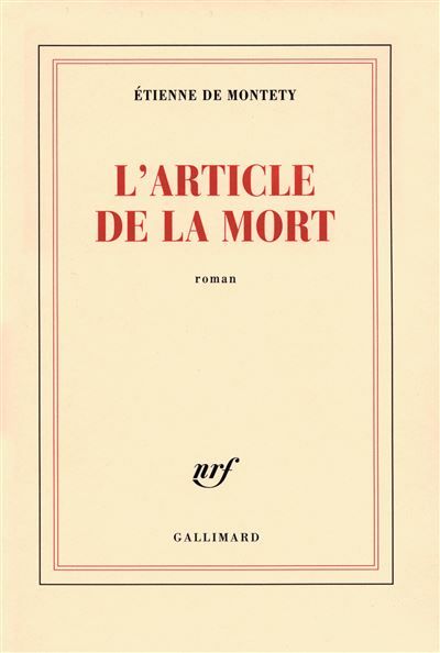 L'article de la mort