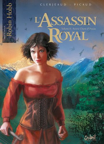 Couverture de L'Assassin Royal T08 Asterie Chant-D'Oiseau