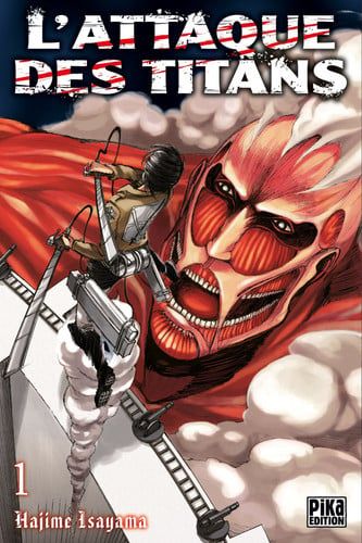 Couverture de L'attaque des titans par Hajime Isayama