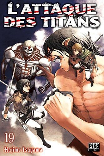 Couverture de L'attaque des titans par Hajime Isayama