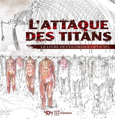 L'attaque des titans - Le livre de coloriage officiel
